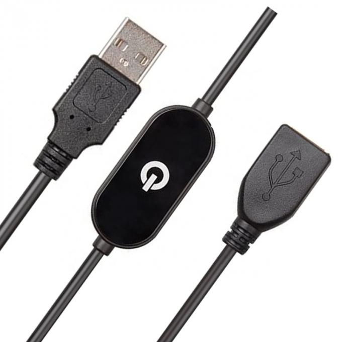 Touch Dimmer Switch Homem para Mulher Tipo um cabo de extensão USB para luzes de tira LED 4