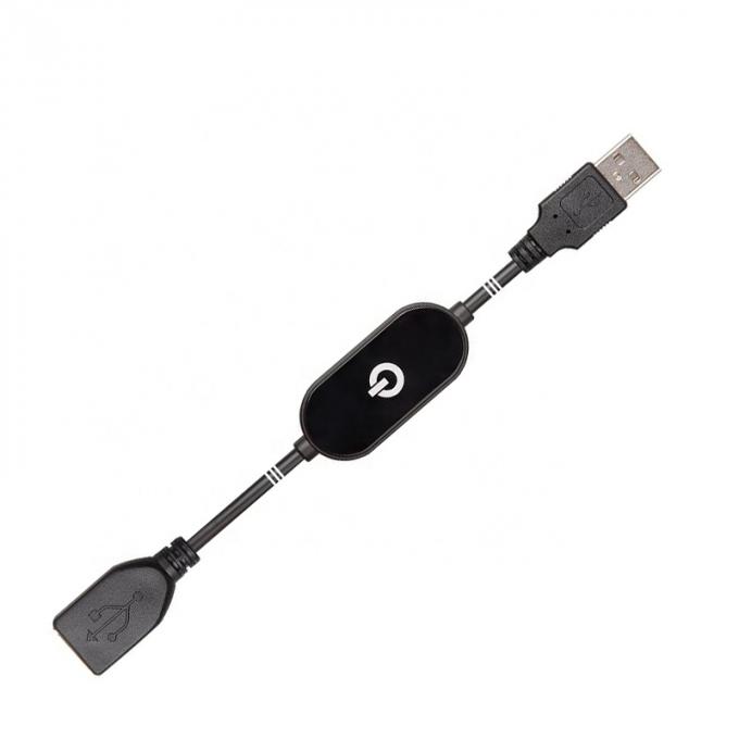 Touch Dimmer Switch Homem para Mulher Tipo um cabo de extensão USB para luzes de tira LED 3