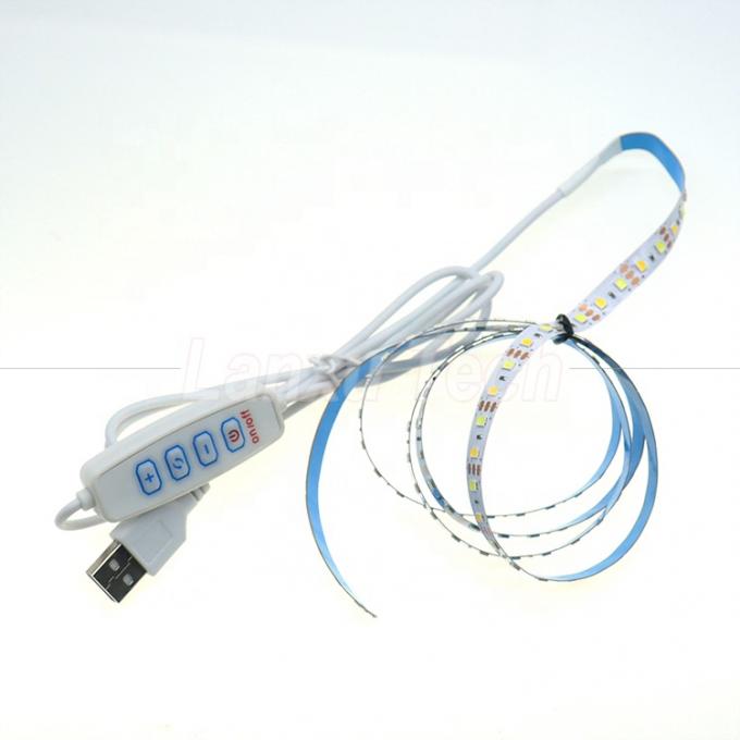 5V de saída Dimming Stepless ON OFF Switch USB Dimmer Cable para lâmpada LED Light Strip 4