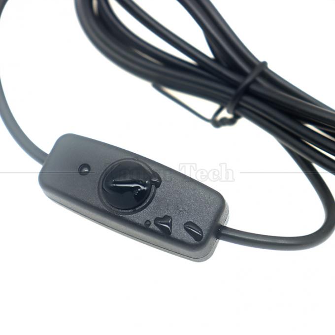 Custom Factory Waterproof Silicon Cover Push Button 2 Pin DC Power on off Switch Cable para Lamp Motorcycle 1