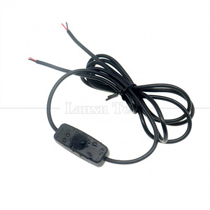 Custom Factory Waterproof Silicon Cover Push Button 2 Pin DC Power on off Switch Cable para Lamp Motorcycle 3