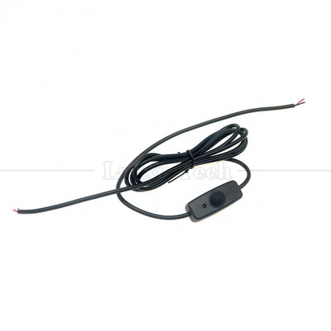Custom Factory Waterproof Silicon Cover Push Button 2 Pin DC Power on off Switch Cable para Lamp Motorcycle 4