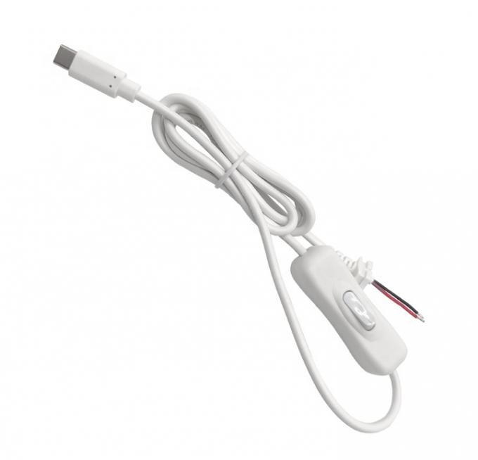 Cable de comutação USB tipo C para luz de lâmpada led 0