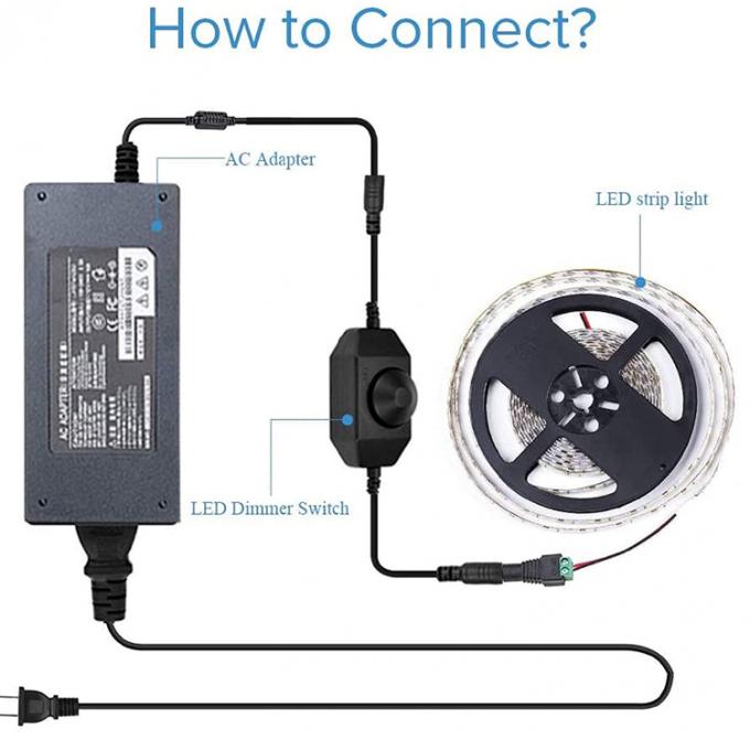 12V 24V Led Lâmpada de Mesa Lâmpadas de Faixa Lâmpadas de Corda Homem para Mulher LED Dimmer Switch Remote Controller 8