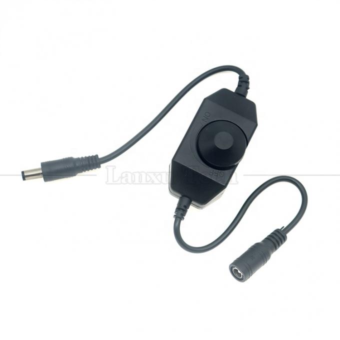 Certificado CE 12V 24V de macho para fêmea de corrente contínua AC ON OFF Controller Switch LED Dimmer para lâmpada 1