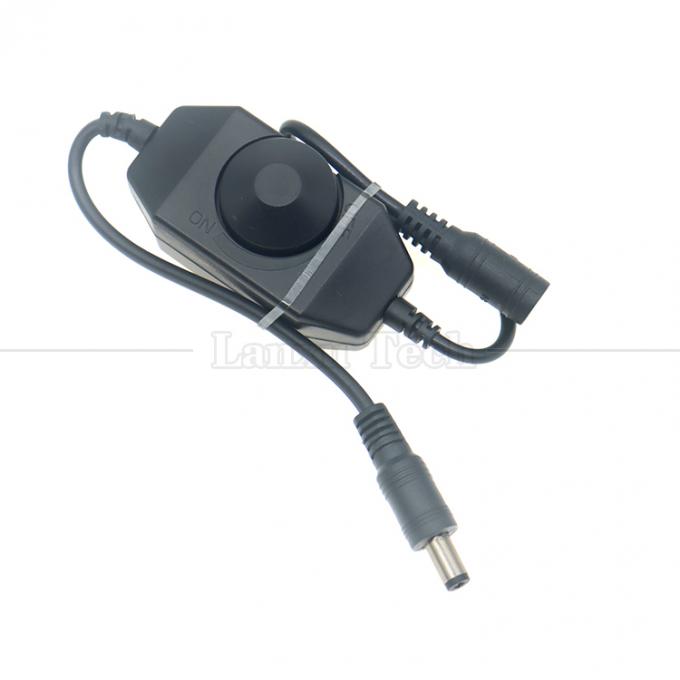 Certificado CE 12V 24V de macho para fêmea de corrente contínua AC ON OFF Controller Switch LED Dimmer para lâmpada 5