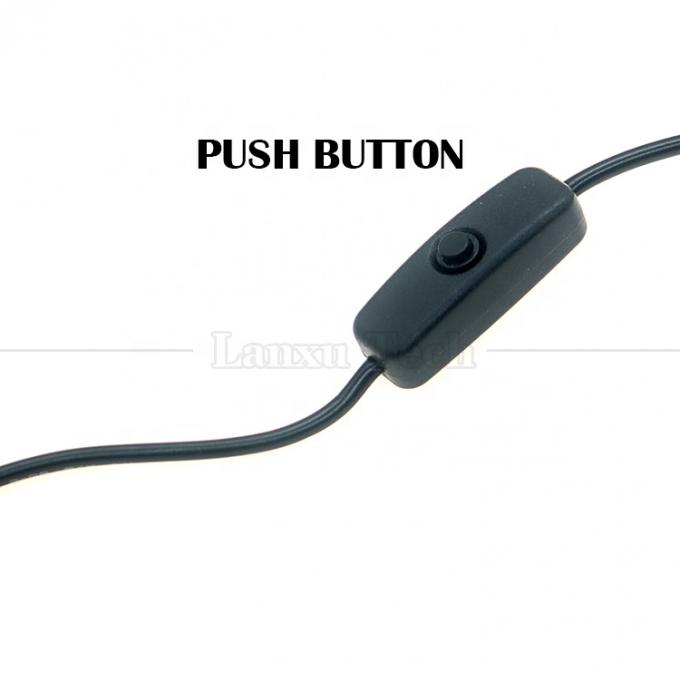 5V USB A macho para tipo C USB Switch Power ON OFF cabo para Raspberry Pi LED Strip 2
