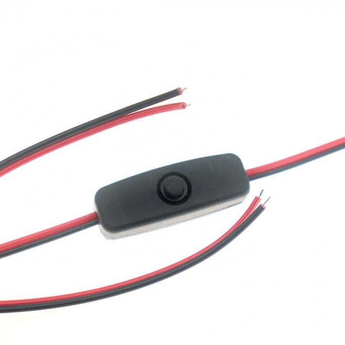 Botão de interruptor em linha personalizado para desligar cabo de alimentação para motor de lâmpada led 4