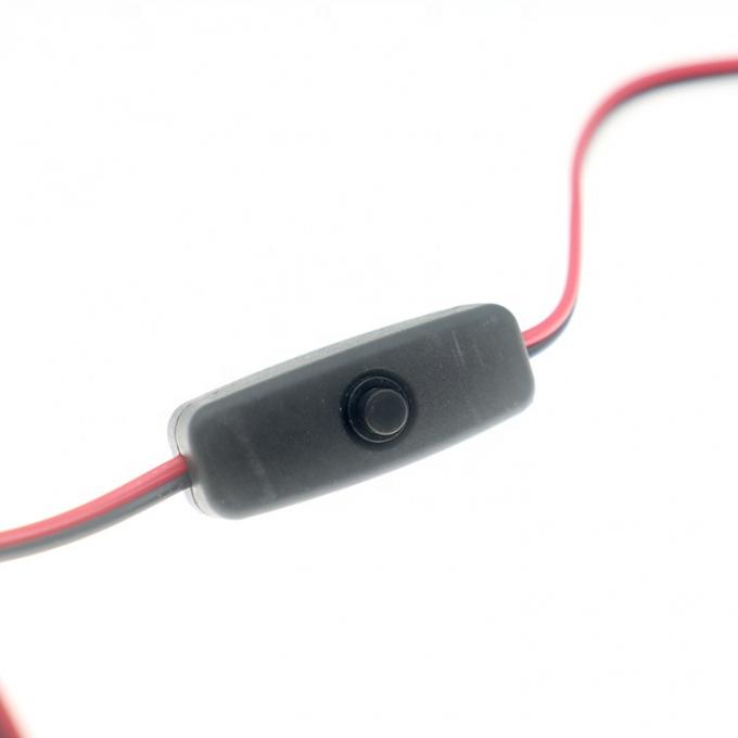Botão de interruptor em linha personalizado para desligar cabo de alimentação para motor de lâmpada led 3