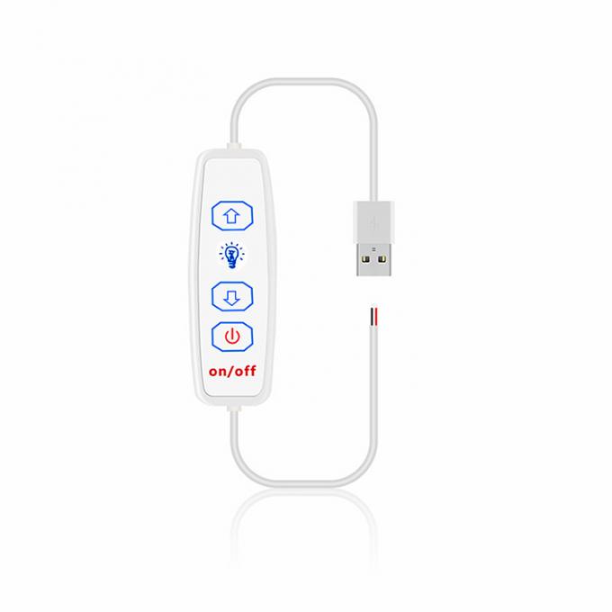 Interruptor USB desligado Dimmer de cabo para LED Strip 3