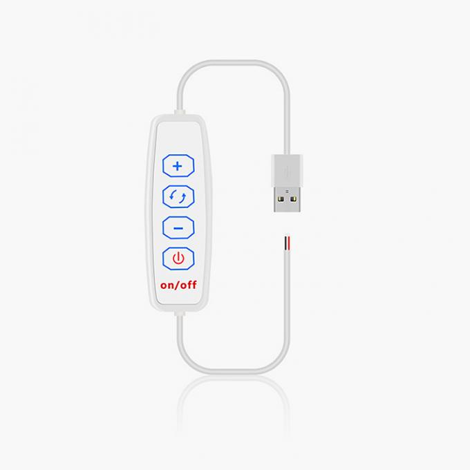 Interruptor USB desligado Dimmer de cabo para LED Strip 6