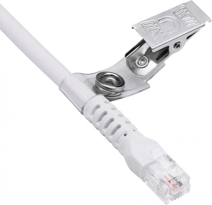 Customizado RJ11 6Pin 4Core Single Button Hand Grip Cable de chamada de enfermagem com clip para estação de enfermagem 2