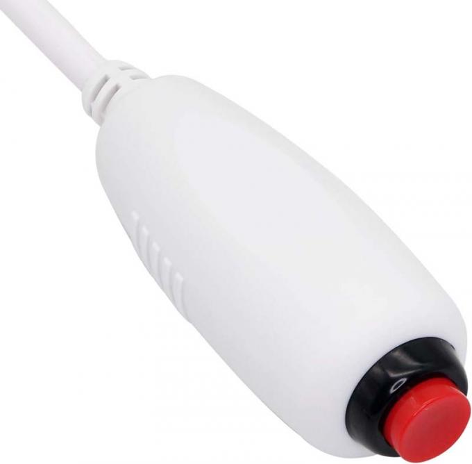 Customizado RJ11 6Pin 4Core Single Button Hand Grip Cable de chamada de enfermagem com clip para estação de enfermagem 4
