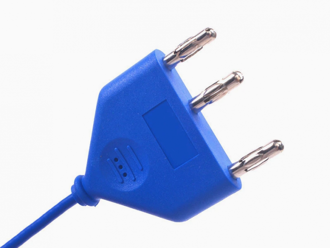 Personalizar Alta Frequência 3 Pin Plug Disponível ESU Cable Lápis Electrosurgical lápis fio Elétrico fio de faca 2