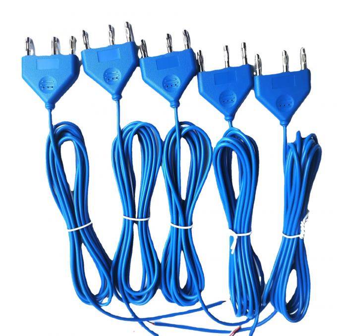 Personalizar Alta Frequência 3 Pin Plug Disponível ESU Cable Lápis Electrosurgical lápis fio Elétrico fio de faca 4