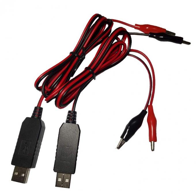 AA AAA Bateria Eliminador Repace Bateria USB 5v a 1.5v 3v 4.5v Passo para baixo cabo de carregador de energia para LED luz brinquedo elétrico 0