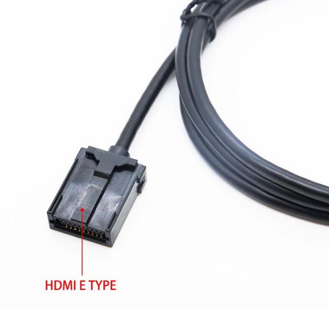 HD-MI macho para HD-MI E TIPO Fêmea cabo de extensão à prova d'água com painel de montagem para carro caminhão barco computador de motocicleta 0