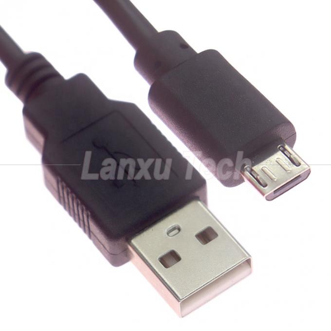 50cm 1M 2M 1A 2A Carregamento V8 Micro para USB Cable de extensão de carregador de dados 2