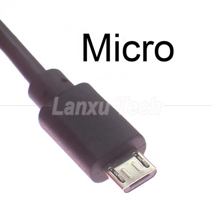 50cm 1M 2M 1A 2A Carregamento V8 Micro para USB Cable de extensão de carregador de dados 3