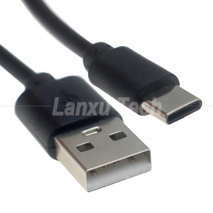 Carregamento rápido de alta qualidade 2A 1m 2m 3m 5m USB 2.0 A a Tipo C Cable de carregador de dados de extensão para tablet de telefone celular 1