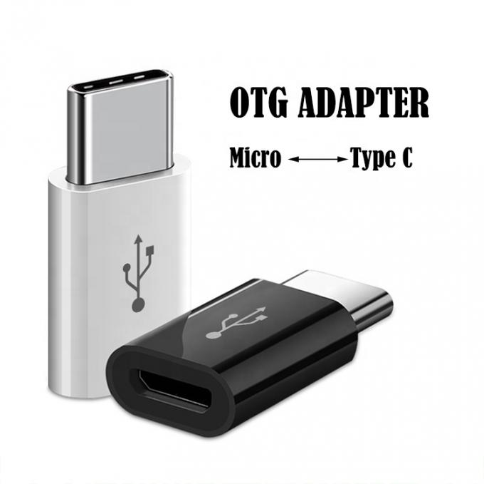 Conversor de adaptador de carregamento OTG de tipo C para micro B de alta compatibilidade 2