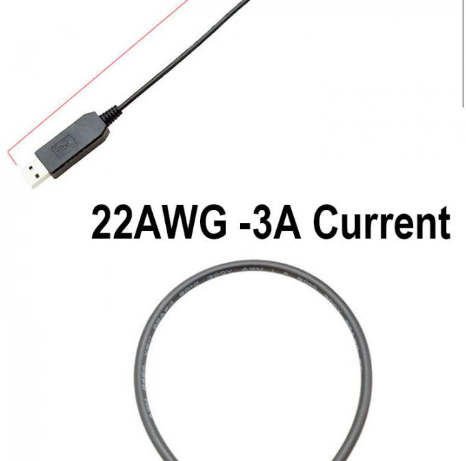 USB 5V a 12V Voltagem Step Up 3 Pin e 4 Pin PC Adaptador de energia do ventilador cabo 3