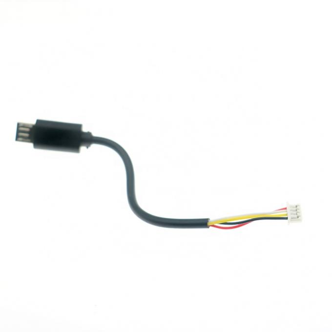 Cable de fio de conector de 10cm 20cm 30cm 50cm Micro B 5P a 4P JST MX 1.25mm 4
