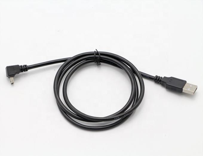 OEM Direita esquerda para cima para baixo ângulo de 90 graus MINI cabo USB para PS3 controlador MP3 câmera 1