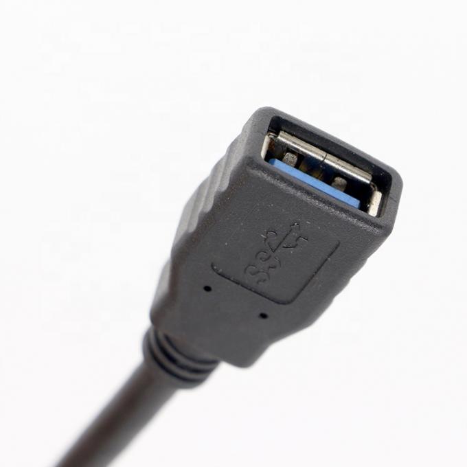 Cable de carregador de dados de extensão USB 3.0 A Feminino para USB 3.0 A Feminino 4