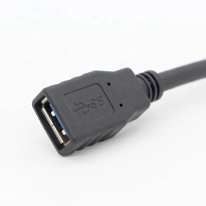 Cable de carregador de dados de extensão USB 3.0 A Feminino para USB 3.0 A Feminino 3