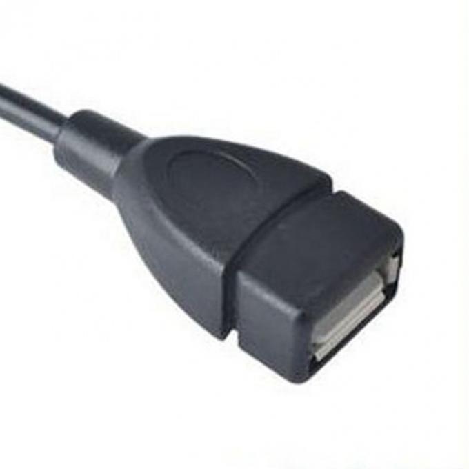 Ângulo de 90 graus Micro B para USB Tipo A Cabos de adaptador OTG femininos 2
