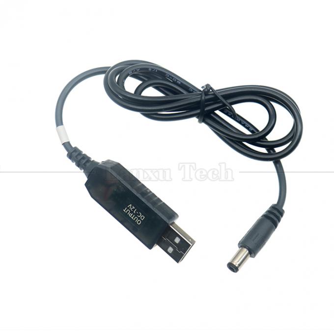 QC3.0 QC2.0 QC Carregamento Grande saída 12V 1.5A 9V 2A 5V a 12V Cabo de carregador USB para Router Led Strip 6