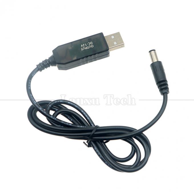 QC3.0 QC2.0 QC Carregamento Grande saída 12V 1.5A 9V 2A 5V a 12V Cabo de carregador USB para Router Led Strip 5