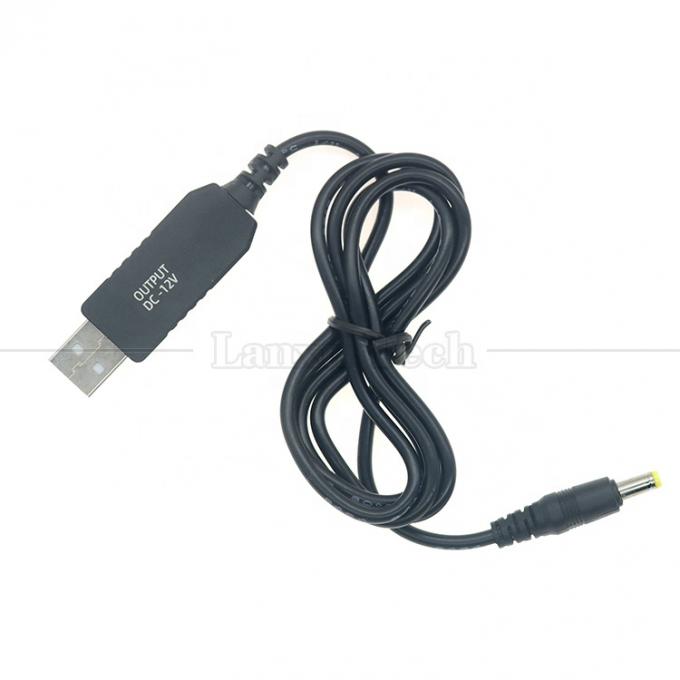Cabo de carregador de alta qualidade 12v 9v de saída USB para DC 4.0x1.7mm para modem de roteador 5