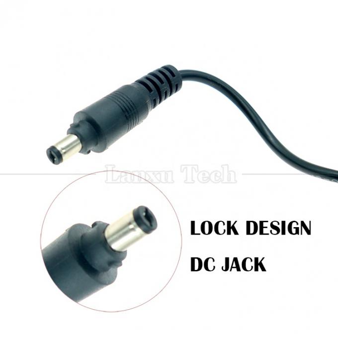 Alta qualidade 5V USB para 12V saída DC 5.5x2.1mm Bloquear Conector Booster Configurar Cable USB de Potência para Led Strip Lâmpadas de Cordel lâmpada 4