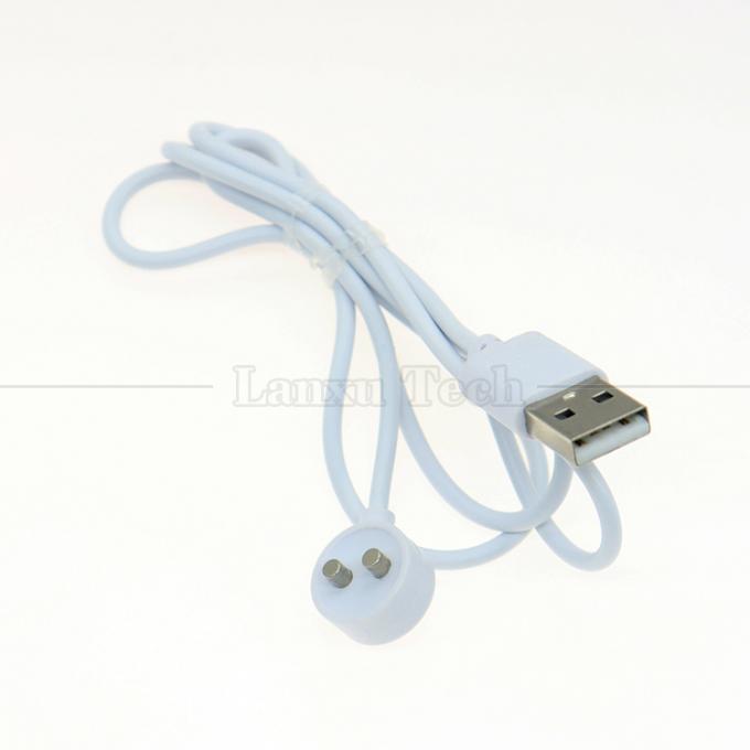 2 PIN USB Magnético Escova de Dentes Elétrica Instrumento de Beleza Adultos Brinquedos Sexuais Vibrator Cable de Carregador 2