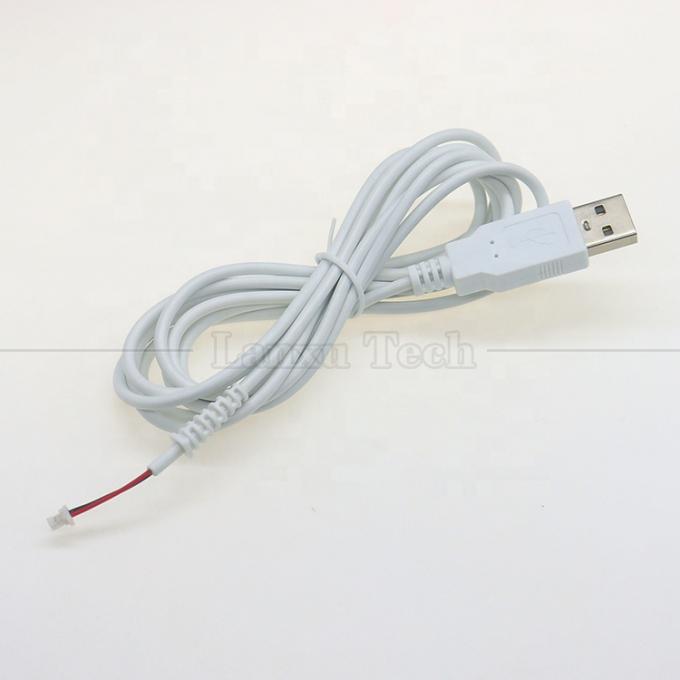 Conjunto personalizado USB A macho a JST 2pin 1.0mm 2.0mm 1.25mm Pitch SHR MX XH SH VH PH Conector Cable 5