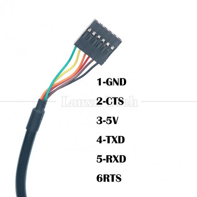 FTDI Chip FT232 USB para TTL 3.3V 5V Uart RTS CTS TXD RXD cabo de conversão serial para Arduino Raspberry Pi 6