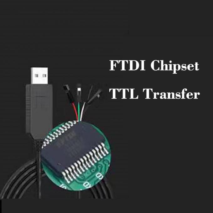 FTDI Chipset FT 232 5V 3.3V USB para 4 PIN Dupont Uart TTL cabo de conversão serial para Raspberry Pi 1