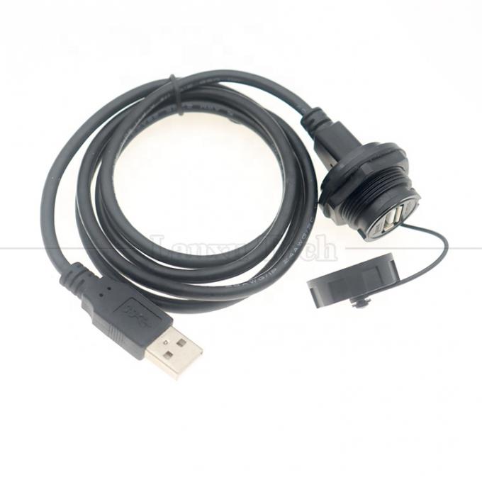 Cable de extensão de conector de porta USB tipo A 1