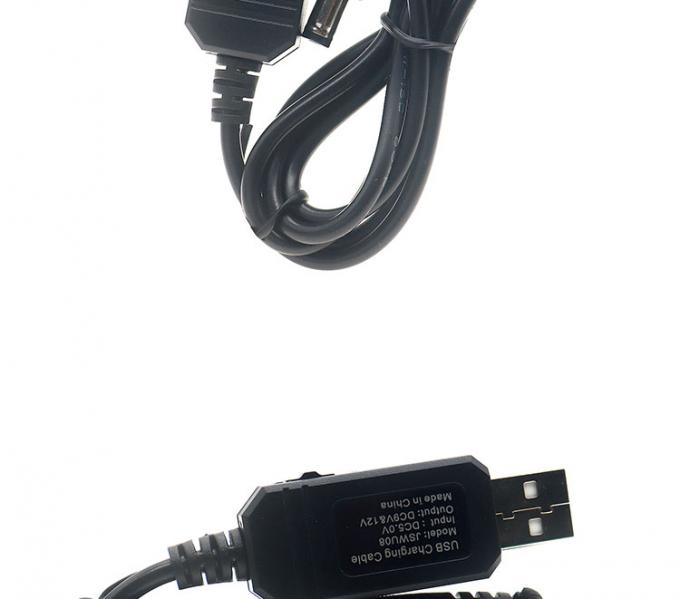 Alta qualidade USB 5v a 9v 12v Cable de reforço de cabo de alimentação de corrente contínua para roteador 5