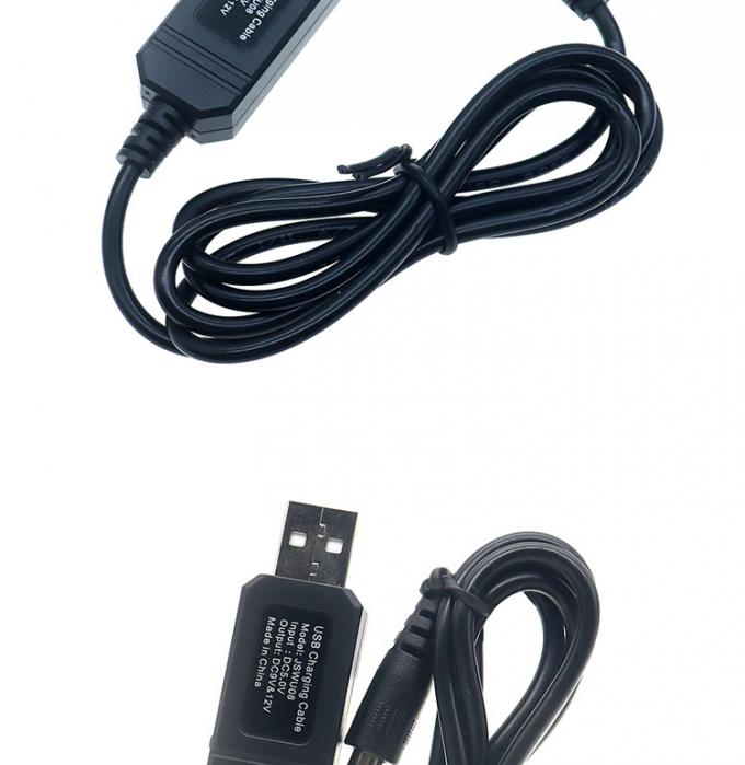 Alta qualidade USB 5v a 9v 12v Cable de reforço de cabo de alimentação de corrente contínua para roteador 4
