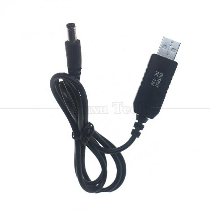 Voltagem personalizada 15V 12V 10V 9V 4V 3V USB para DC Micro Tipo C cabo de carregador para roteador câmera Led Light Walkie Talkie GPS 4