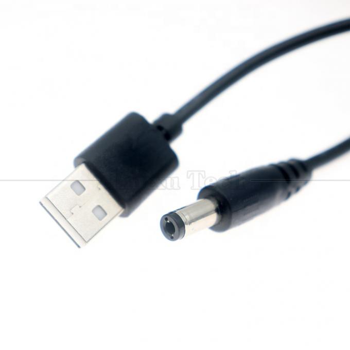 Alta qualidade 5V a 9V 12V 1A USB a DC 5.5x2.1mm Wifi Router Booster Converter Cable 2