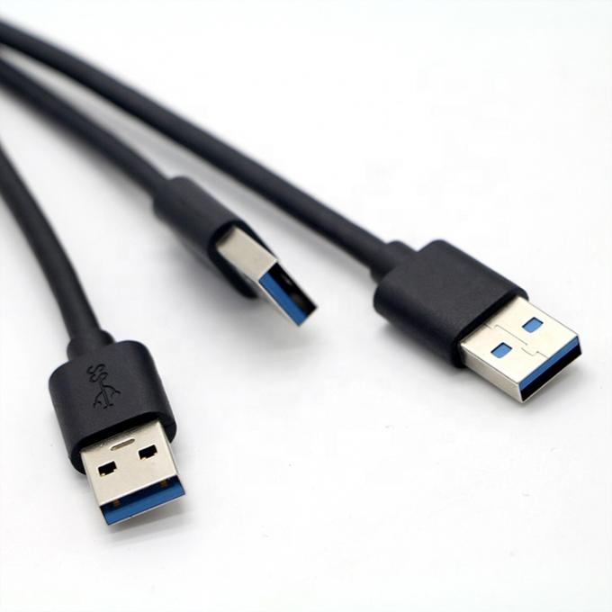 Cable de extensão de montagem de painel de tipo C 3.1 de tipo USB 3.0 A masculino para USB 3.1 feminino 4