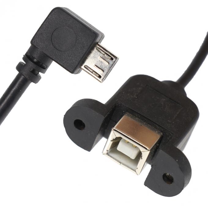 Cable de montagem de painel USB masculino-feminino 5