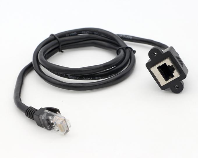 Cable de montagem de painel USB masculino-feminino 9