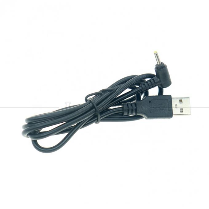 90 graus ângulo direito USB A macho para barril Jack DC 2.5x0.7mm 3.5x1.35 5.5x2.5 5.5x2.1mm cabo de carregador 4