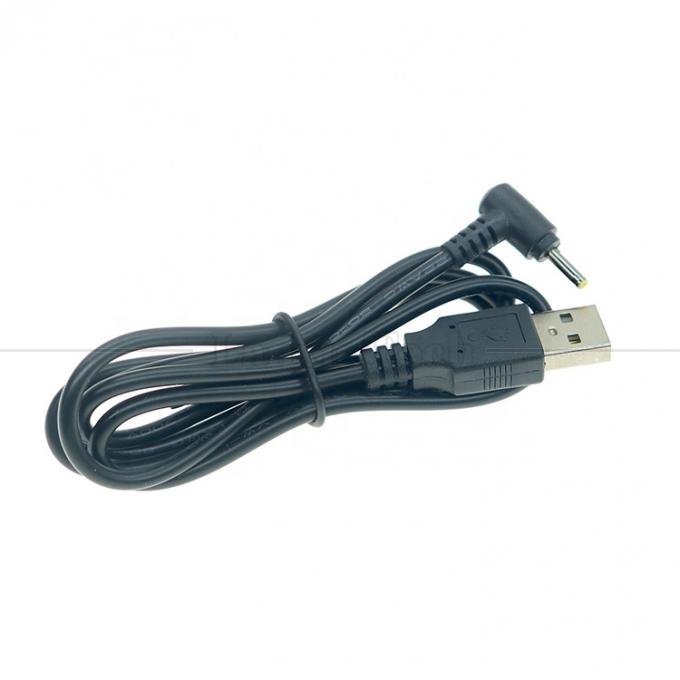 90 graus ângulo direito USB A macho para barril Jack DC 2.5x0.7mm 3.5x1.35 5.5x2.5 5.5x2.1mm cabo de carregador 5