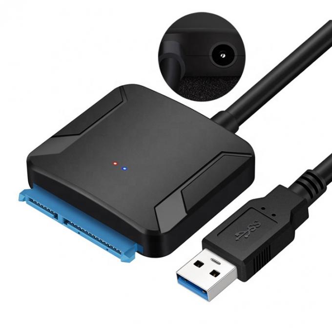 Alta compatibilidade 2,5 3,5 polegadas SSD HDD disco rígido USB 3.0 para Sata Cable 2
